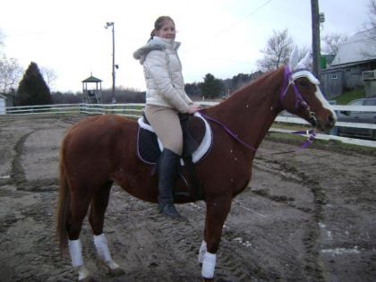 Moi et Ginger d&eacute;but d&eacute;cembre