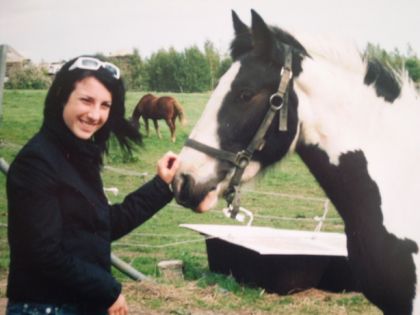 mon cheval vache que jai trouvé en europe!!! :)
