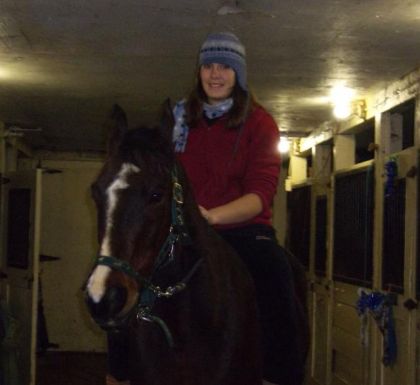 photo par madi&Cajun Moi sur Topaz dans l'écurie x)
