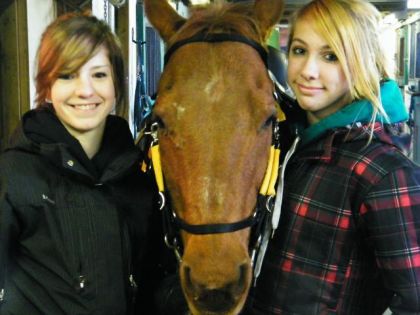 photo par Topgone MOii Mon cheval et ma meilleuree amiee,, cetais sa premiere ride...