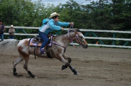 gitane et moi au show(photo lucie)