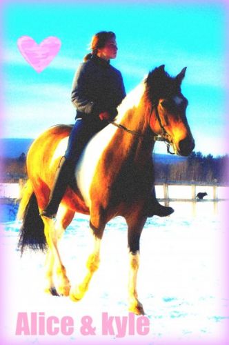 Moi et mon poulain kyle !