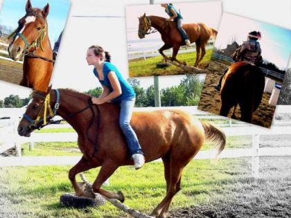 Montage de moii & bb&eacute; Nabelle :)
