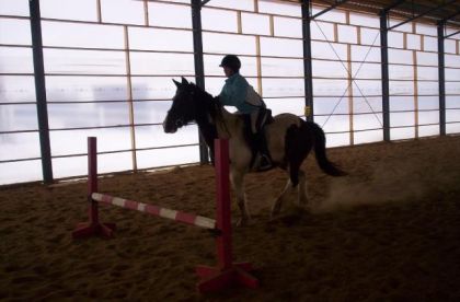 Cass toute prete! sauf le cheval...xD