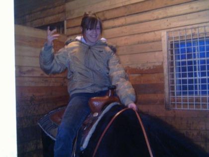 Ma Mere a pris la photo quand je niaisais   XD  