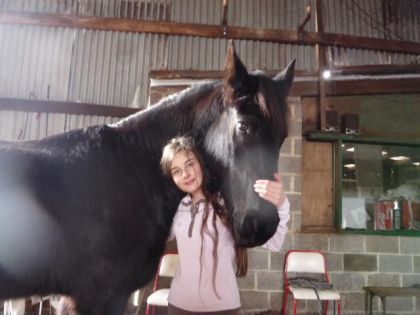 Moi et mon petit coeur :-) 