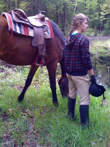 Bénédiction des chevaux avec mon poulain