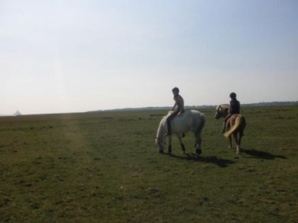 Quoi de mieu que une longue balade dans la bai du  mont st...
