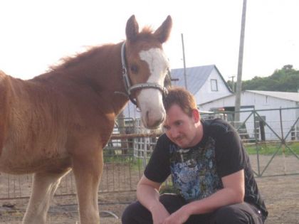 Mon amoureux et Pellerin :) 
