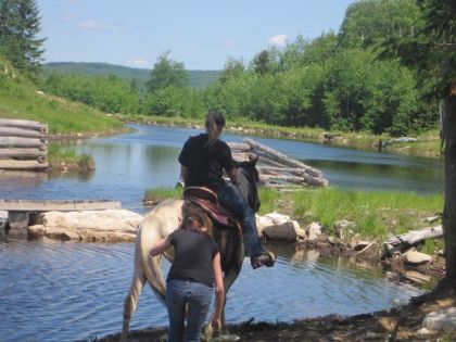Aller ma grosse dans le lac sa va faire du bien ! (mon amie...