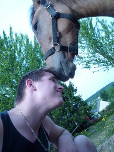 ma pouliche et mon homme ^
