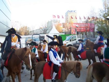 Une autre photo de nous... au salon du cheval... juste avant...