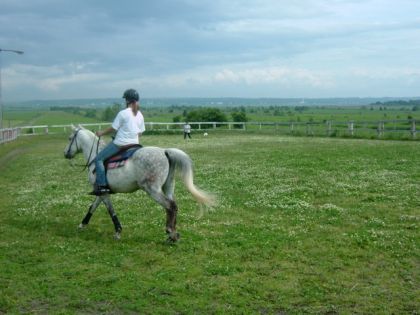 moi qui fait du galop