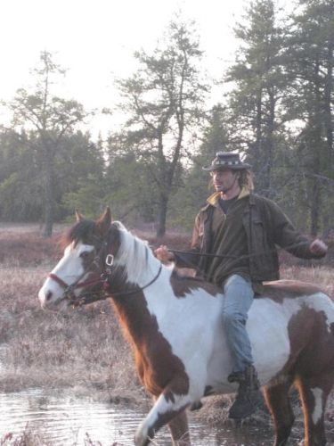 Mon cowboy  à cru!