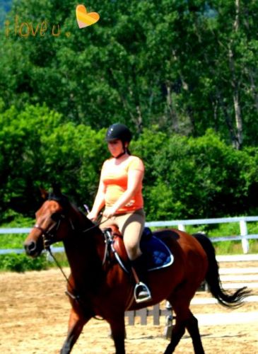 moi et monn amour ce matin (: 