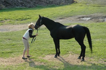 encore debbie avec max au compétition de  bromont!!!