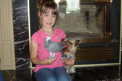 Ma belle Sarah avec Charlotte et Rouki