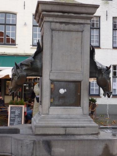La fontaine de Bruges, Spécialement faite pour donner a boir au...