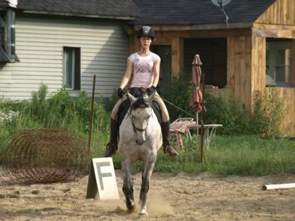 ma soeur et son cheval