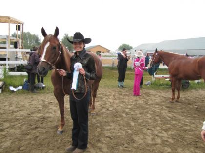 Et une medaille pour commencer la journée!