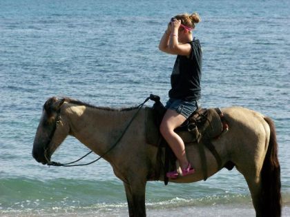 Randonnée sur le bord de la plage en République Dominicaine !...