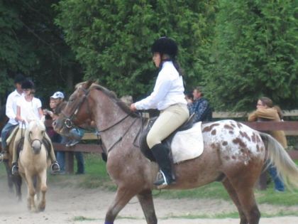 Echauffement avant le parcours 