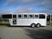 Remorque 4 chevaux aluminium Hart