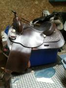 superbe selle western 161/2