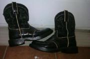 Botte ariat noir 40$