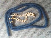 Laisse bleu marine a vendre!