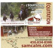 Domaine Sam Calm Équitation, Bienvenue cavaliers...