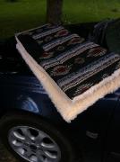 tapis de selle rembourré sous le pommeau