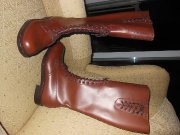 Bottes GRC hautes brunes pour hommes ! Faites une...