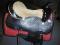 selle western noir et beige prix negociable 450$