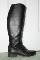 Bottes hautes Ariats, et manteau chasseur