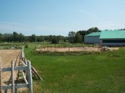 Pension (interieur/exterieur) Écurie du Verger a Dunham - Le rond pen