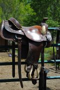 Billy cook selle western 15 pouces