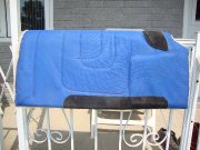 Tapis de selle bleu royale
