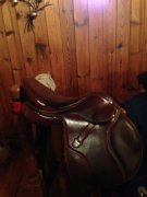 Selle  hunter-jumper avec arcon interchangable