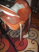 SUPERBE SELLE DE BARIL ''15 TRES GIRLY ET ORIGINAL - coté