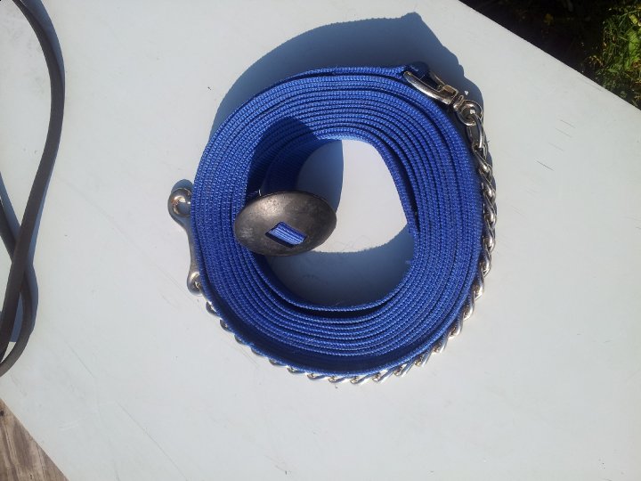 longe en nylon epais et longe en coton rond