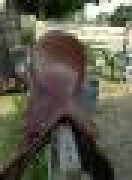 selle tout usage en cuir brune a vendre..URGENT!