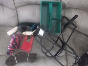 kit de brosse et support pour selle NEUF