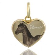 Gravure photo sur médaille et pendentif
