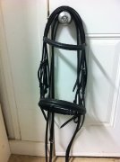 Bride double dressage full/warmblood