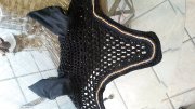 De La Coeur custom fly bonnet - horse size