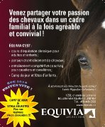 CAMP DE JOUR & STAGE D'ÉQUITATION, ÉQUIVIA,...