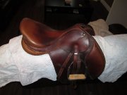 Selle/saddle Bates Caprilli close contact used
