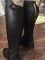 Chaps en cuire noir NEUF! 