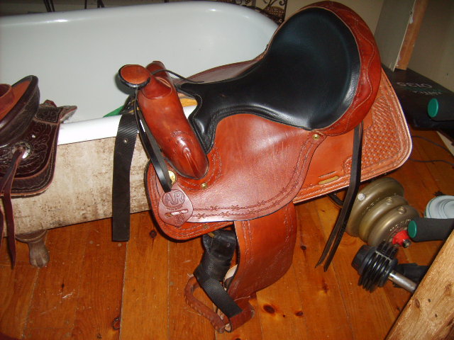 selle western de randonné 16 '' - selle western